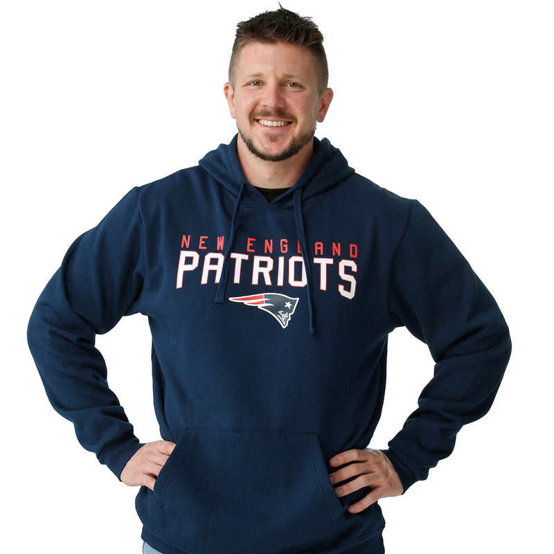 New England Patriots NFL Football 2XL Hoodie Sweatshirt Bill