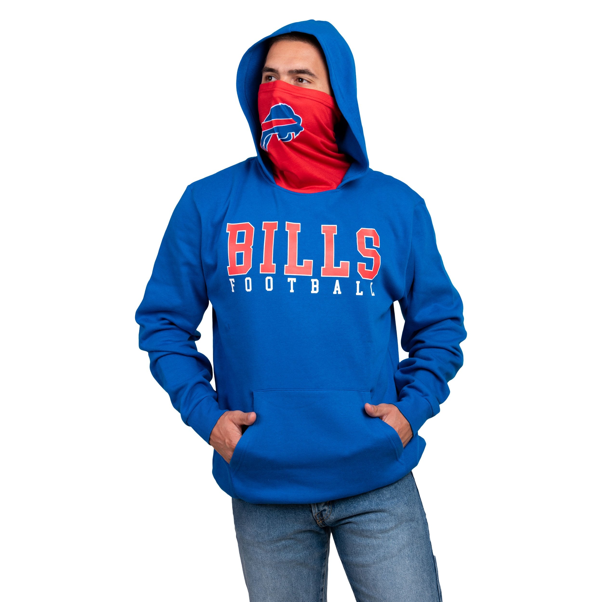 NFL Buffalo Bills Hoodie  Men's Buffalo Bills Red Hoodie