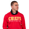 Kansas City Chiefs NFL Mens Solid Gaiter Hoodie