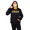 Pittsburgh Steelers NFL Mens Solid Gaiter Hoodie