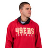 San Francisco 49ers NFL Mens Solid Gaiter Hoodie