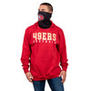 San Francisco 49ers NFL Mens Solid Gaiter Hoodie