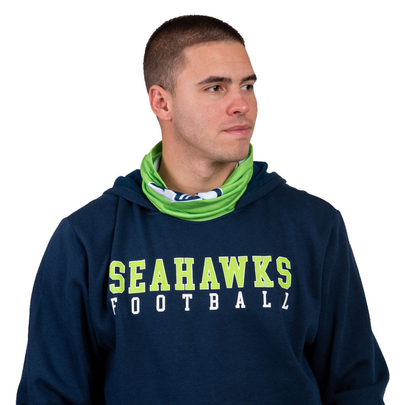 FOCO Seattle Seahawks NFL Mens Bold Logo Hoodie