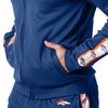 Denver Broncos NFL Mens Stripe Logo Track Jacket