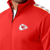 Kansas City Chiefs NFL Mens Stripe Logo Track Jacket