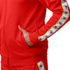 Kansas City Chiefs NFL Mens Stripe Logo Track Jacket