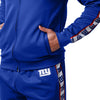 New York Giants NFL Mens Stripe Logo Track Jacket