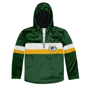Green Bay Packers Quarter Zip Hoodie