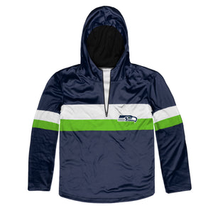 Seattle Seahawks Quarter Zip Hoodie