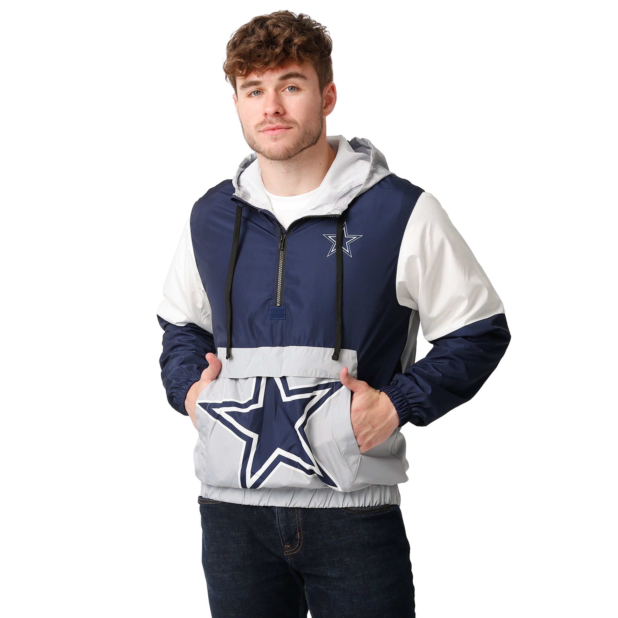 Dallas Cowboys Womens Winning Play Windbreaker