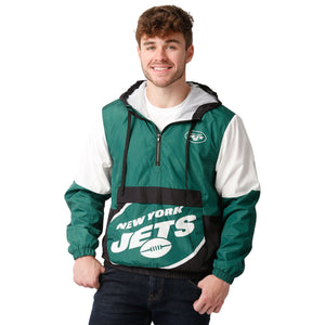 New York Jets NFL Mens Warm-Up Windbreaker