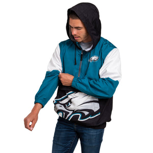 Philadelphia Eagles NFL Mens Warm-Up Windbreaker