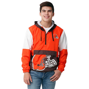 Cleveland Browns NFL Mens Warm-Up Windbreaker
