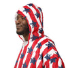 Stars & Stripes Sherpa Reversible Hoodeez