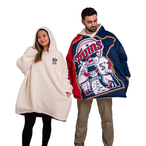 Minnesota Twins MLB Exclusive Reversible Colorblock Hoodeez