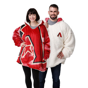 Arizona Diamondbacks MLB Reversible Team Color Camo Hoodeez