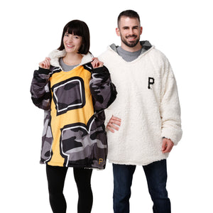 Pittsburgh Pirates MLB Reversible Team Color Camo Hoodeez