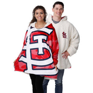 St Louis Cardinals MLB Reversible Team Color Camo Hoodeez