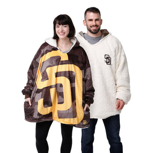 San Diego Padres MLB Camo Team 3D Hoodie, Sweatshirt - Bring Your