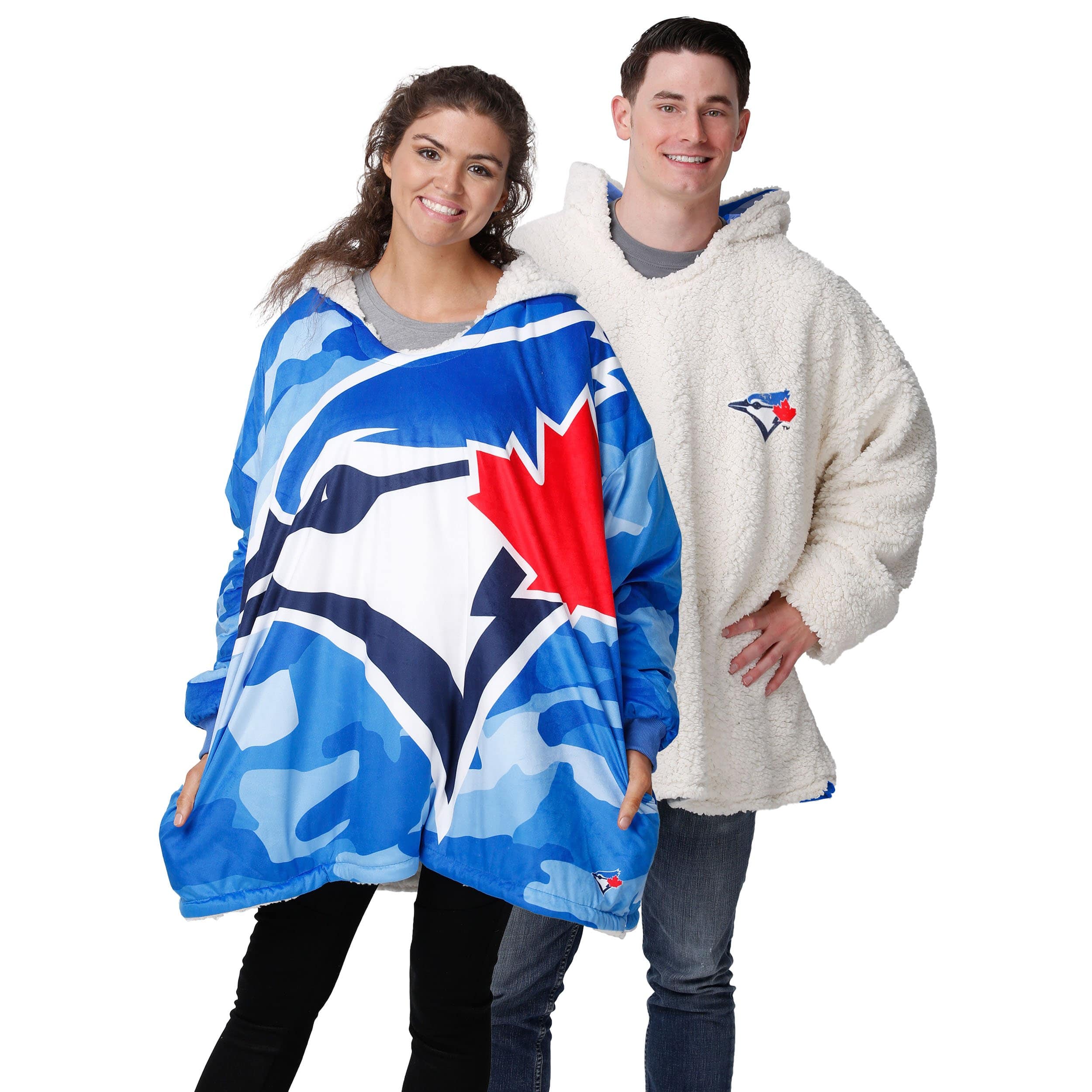Toronto Blue Jays MLB Camo Team 3D Hoodie, MLB Clothing For Fans