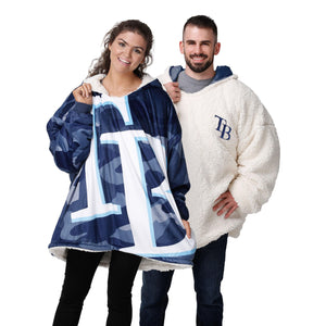 Tampa Bay Rays MLB Reversible Team Color Camo Hoodeez
