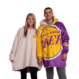 Los Angeles Lakers NBA Reversible Colorblock Hoodeez
