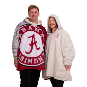 Alabama Crimson Tide NCAA Reversible Colorblock Hoodeez