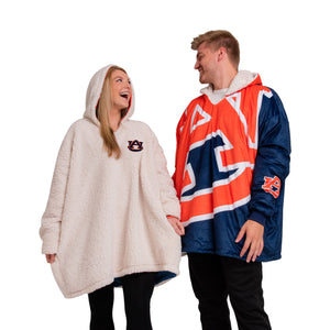 Auburn Tigers NCAA Reversible Colorblock Hoodeez