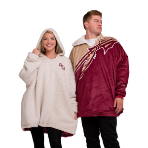 Florida State Seminoles NCAA Reversible Colorblock Hoodeez