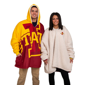 Iowa State Cyclones NCAA Reversible Colorblock Hoodeez