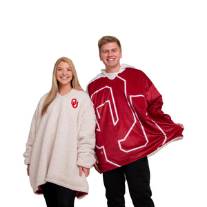 Oklahoma Sooners NCAA Reversible Colorblock Hoodeez