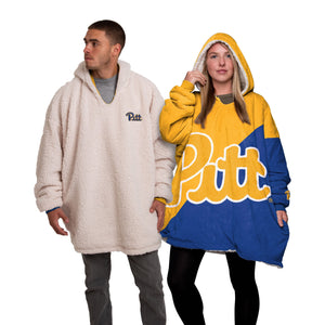 Pittsburgh Panthers NCAA Reversible Colorblock Hoodeez