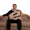 Purdue Boilermakers NCAA Reversible Colorblock Hoodeez