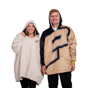 Purdue Boilermakers NCAA Reversible Colorblock Hoodeez