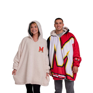 Maryland Terrapins NCAA Reversible Colorblock Hoodeez