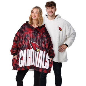 Arizona Cardinals NFL Bold Logo Camo Hoodeez