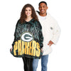 Green Bay Packers NFL Bold Logo Camo Hoodeez