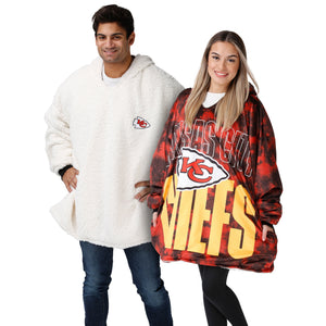 Kansas City Chiefs NFL Bold Logo Camo Hoodeez