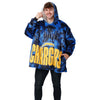 Los Angeles Chargers NFL Bold Logo Camo Hoodeez