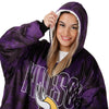 Minnesota Vikings NFL Bold Logo Camo Hoodeez