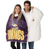 Minnesota Vikings NFL Bold Logo Camo Hoodeez