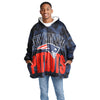 New England Patriots NFL Bold Logo Camo Hoodeez