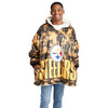 Pittsburgh Steelers NFL Bold Logo Camo Hoodeez