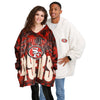 San Francisco 49ers NFL Bold Logo Camo Hoodeez