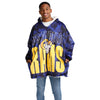 Los Angeles Rams NFL Bold Logo Camo Hoodeez