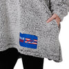 Buffalo Bills NFL Grey Big Logo Hoodeez