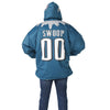 Swoop Philadelphia Eagles NFL Reversible Mascot Hoodeez