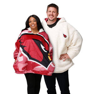 Arizona Cardinals NFL Reversible Team Color Camo Hoodeez