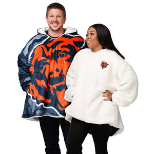 Chicago Bears NFL Reversible Team Color Camo Hoodeez