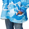 Detroit Lions NFL Reversible Team Color Camo Hoodeez